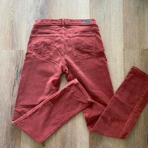 Anthropologie, Adriano Goldschmied Coral Corduroy Pants